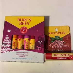 Burt's Bees Lip Balm Gift Set - Yellow, Red, Pink